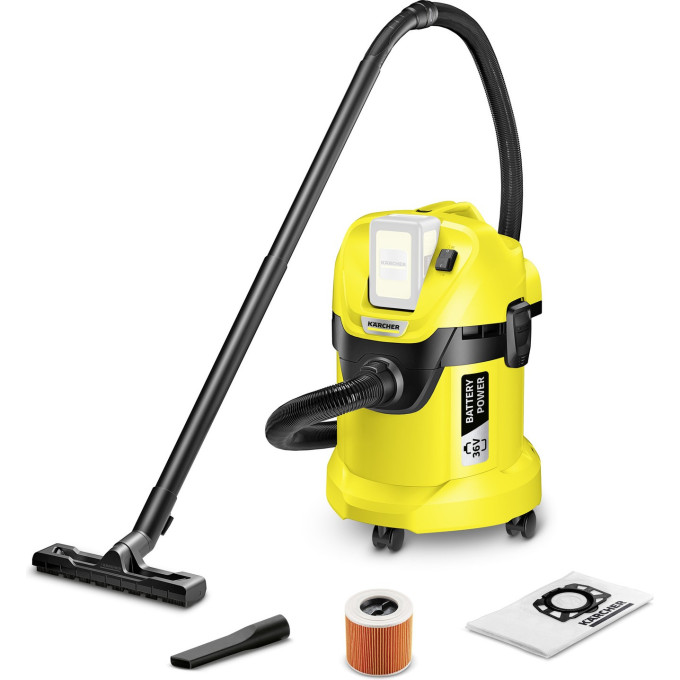 KARCHER WD 3 BATTERY аккумуляторный пылесос 1,629-910