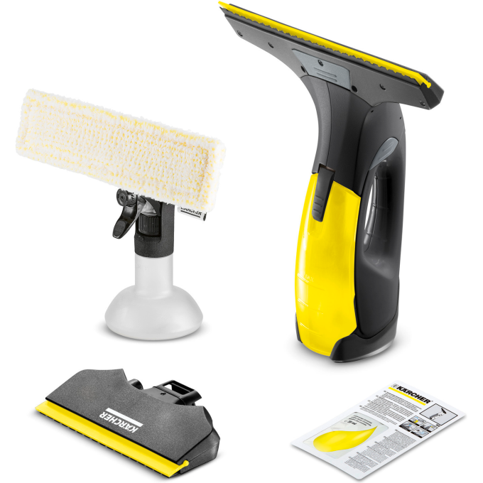 Аккумуляторный стеклоочиститель KARCHER WV 2 BLACK EDITION 1,633-426